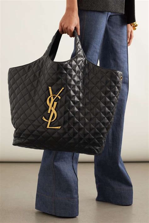 ysl bag big tote|ysl denim tote.